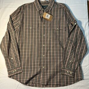 Woolrich Men's Checkered Shirt - Black and White